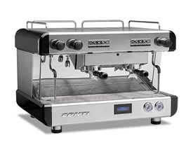 Conti CC100 2 groeps espressomachine +  Pid syst.  wit